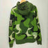 アベイシングエイプ A BATHING APE 2018AW SPLINTER CAMO WIDE PULLOVER HOODIE BAPE ベイプ パーカー メンズ JPN:S